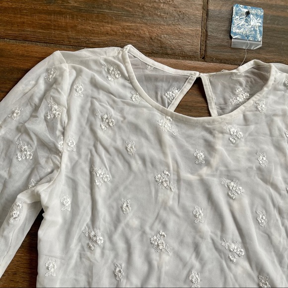 NWT Intimately X Free People Makeout Mesh Bodysuit - Picture 7 of 7